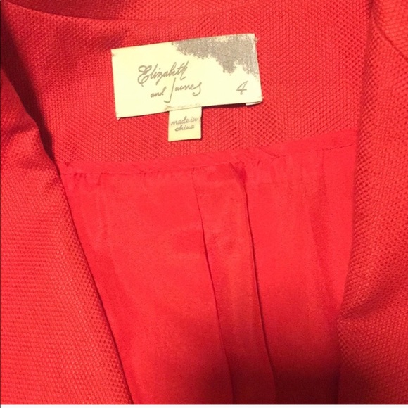 Elizabeth and James 3/4 length sleeve blazer - Picture 4 of 6